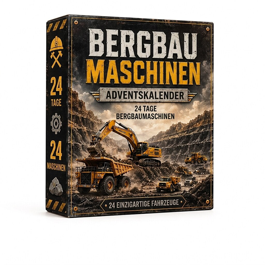 Adventskalender – Vintage Oldtimer aus Guss-Metall