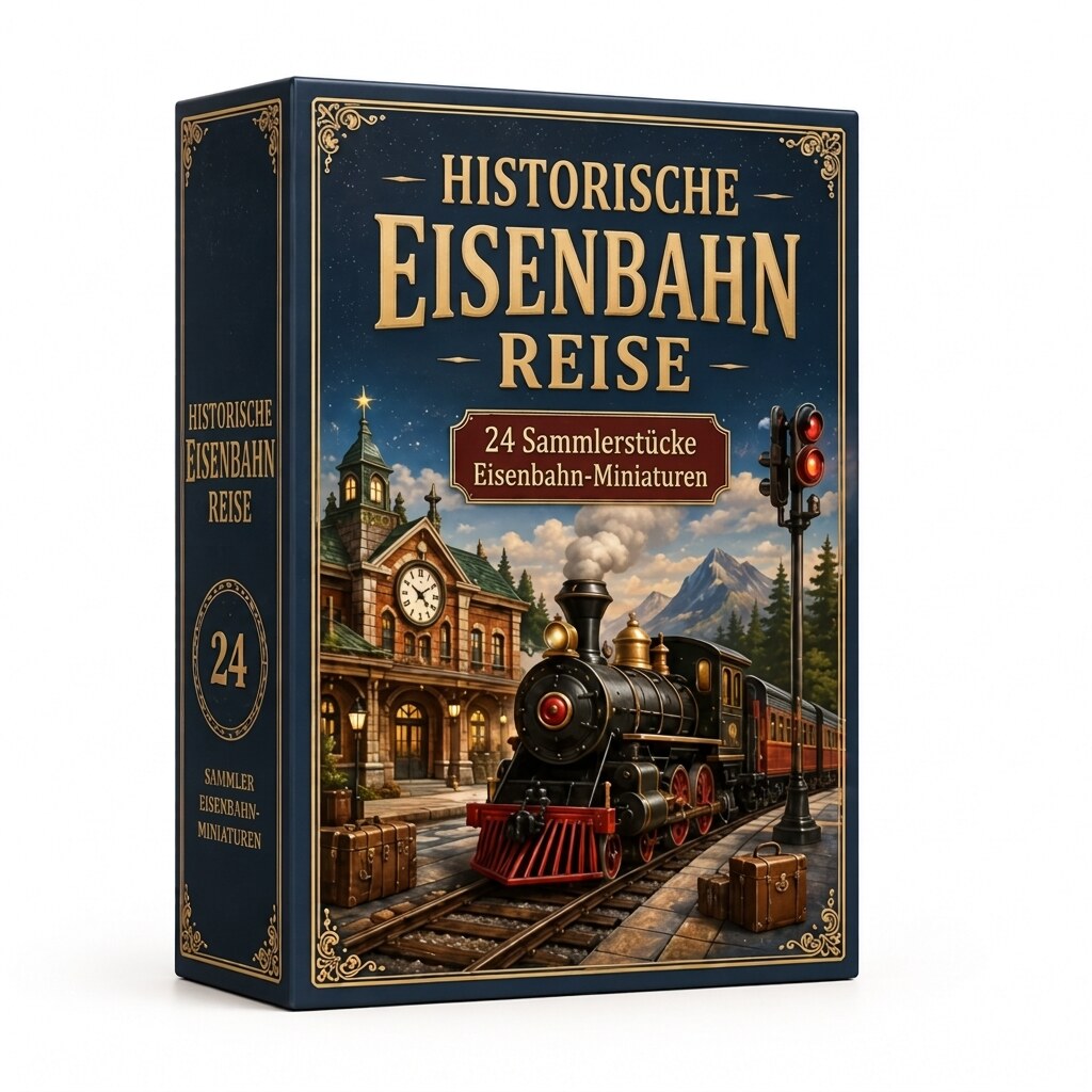 Adventskalender – Vintage Oldtimer aus Guss-Metall
