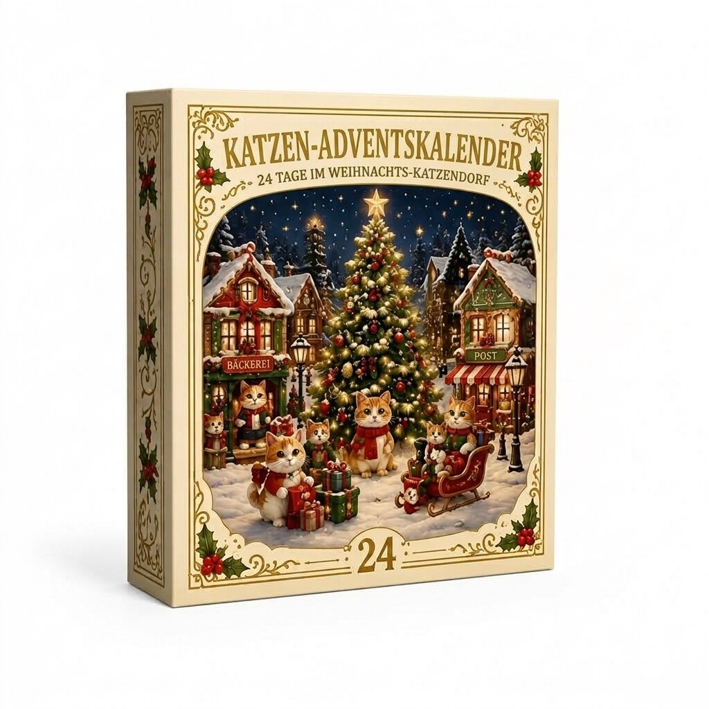 Adventskalender – Vintage Oldtimer aus Guss-Metall