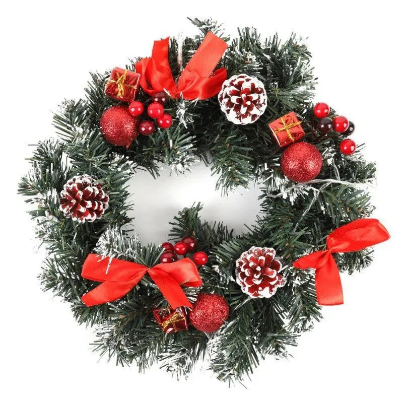 Adventskranz – LED-Leuchten, wählbare Farbe – Bild 1