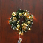 Adventskranz – LED-Leuchten, wählbare Farbe – Bild 4