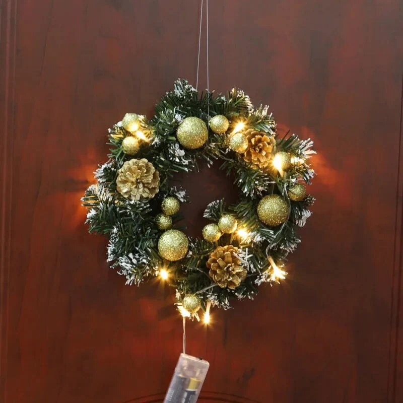 Adventskranz – LED-Leuchten, wählbare Farbe – Bild 4