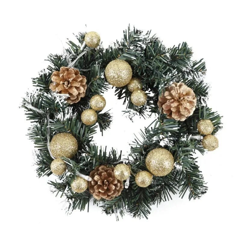 Adventskranz – LED-Leuchten, wählbare Farbe – Bild 8