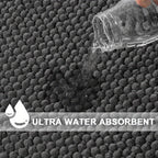 Eck-Badematte in L-Form – rutschfest, für Dusche und Ecke – Bild 4
