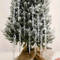 Baumhänger – kristalline Weihnachtsdeko, wiederverwendbar – Bild 1