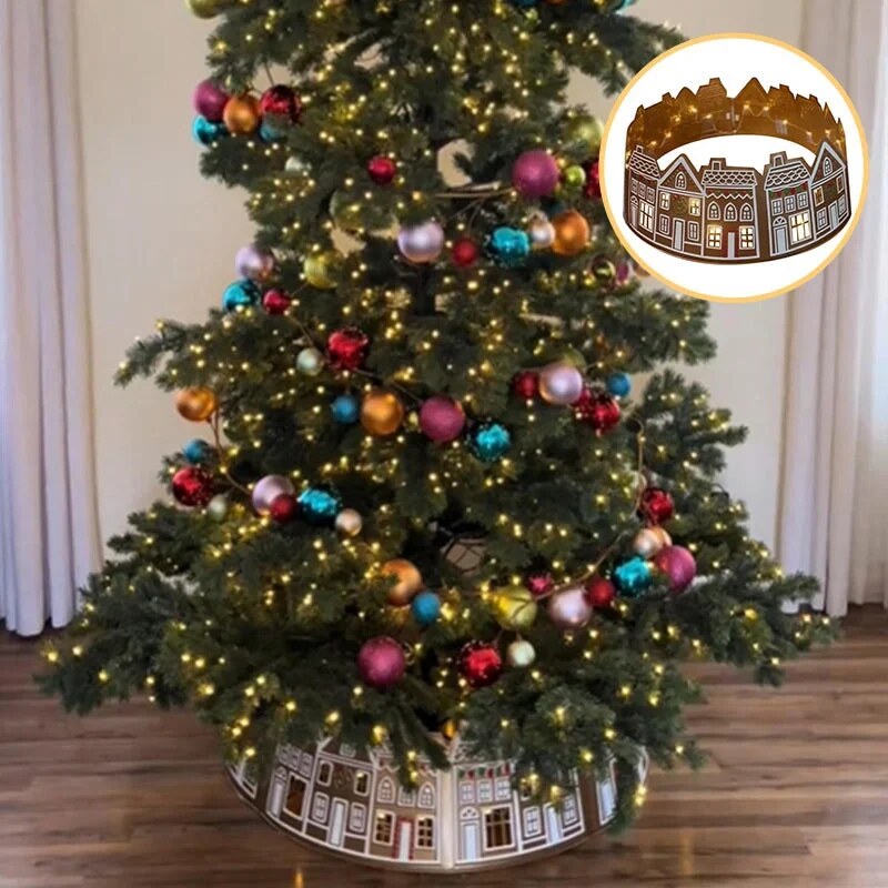 Christbaumkraag – LED-beleuchtet, abnehmbar