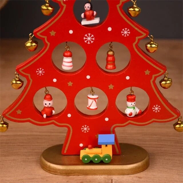 Christbaumschmuck – aus Naturholz, werkzeugfrei – Bild 1