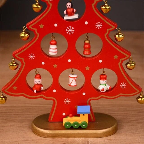 Christbaumschmuck – aus Naturholz, werkzeugfrei – Bild 1
