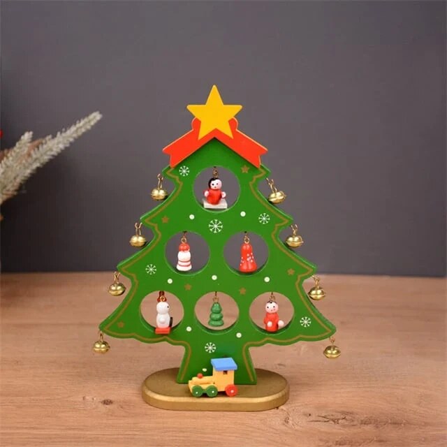 Christbaumschmuck – aus Naturholz, werkzeugfrei – Bild 3