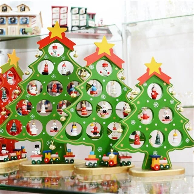 Christbaumschmuck – aus Naturholz, werkzeugfrei – Bild 6
