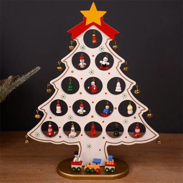 Christbaumschmuck – aus Naturholz, werkzeugfrei – Bild 8