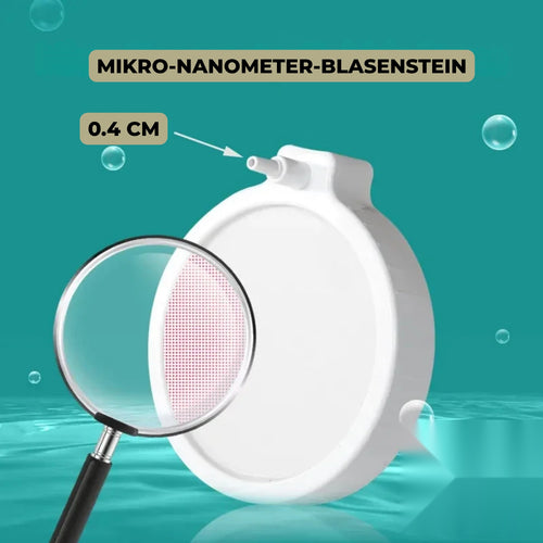Ausströmerstein für das Aquarium – feine Blasen, leiser Betrieb
