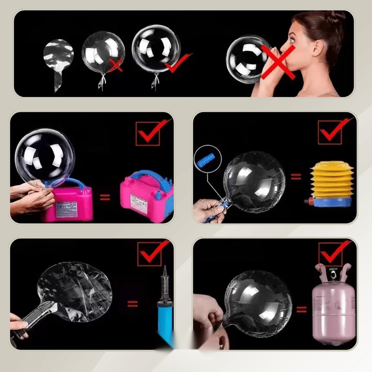 LED-Lichter für Ballons – wiederverwendbar