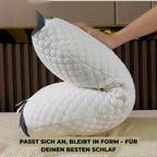 Nackenkissen aus Memory-Schaum – geformte Kontur