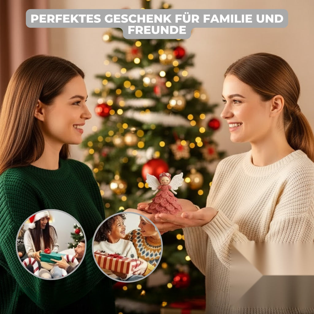 Bastelset für einen gewebten Schutzengel – als Geschenk