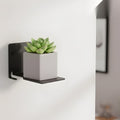 Schwebende Wandregale – Viererset, ohne sichtbare Halterung