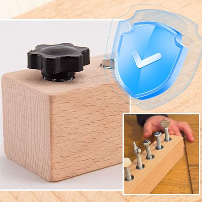 Geschicklichkeitsspiel aus Holz – in zwei Schwierigkeiten – Bild 6