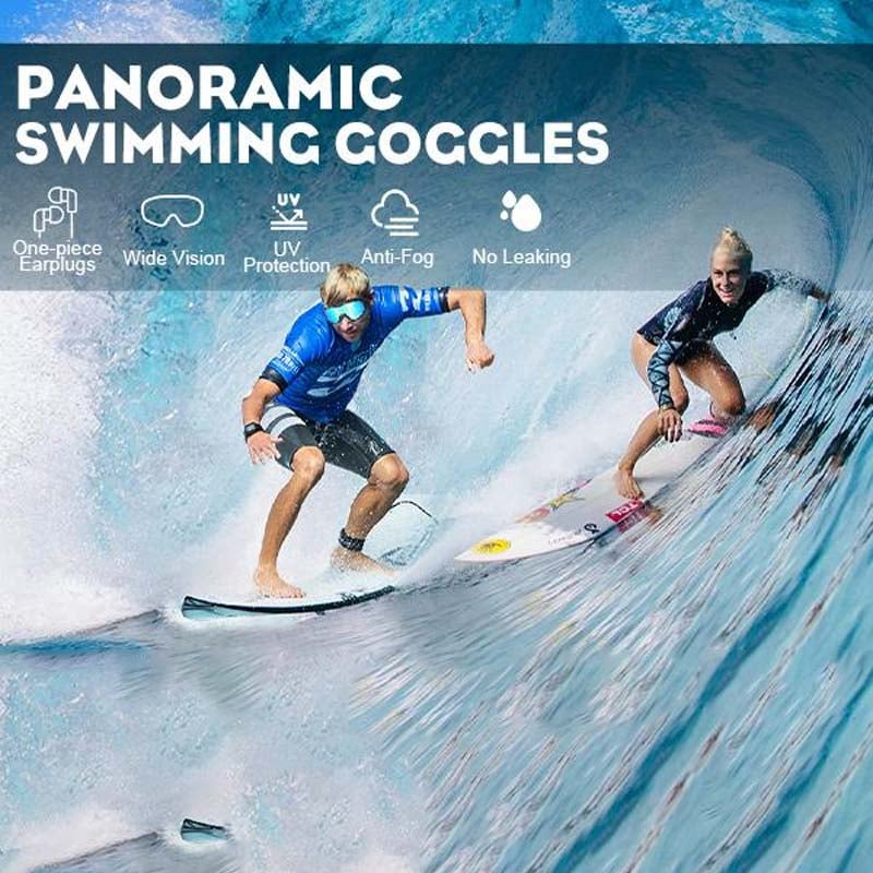 Schwimmbrille mit Weitsichtgläsern – beschlagfrei, mit UV-Schutz – Bild 2