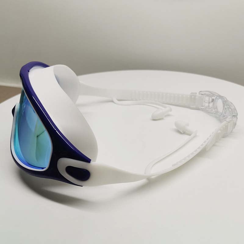 Schwimmbrille mit Weitsichtgläsern – beschlagfrei, mit UV-Schutz – Bild 4