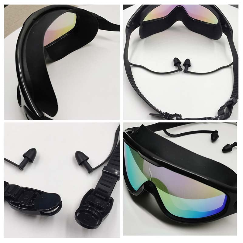 Schwimmbrille mit Weitsichtgläsern – beschlagfrei, mit UV-Schutz – Bild 3