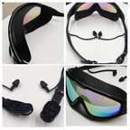 Schwimmbrille mit Weitsichtgläsern – beschlagfrei, mit UV-Schutz – Bild 3