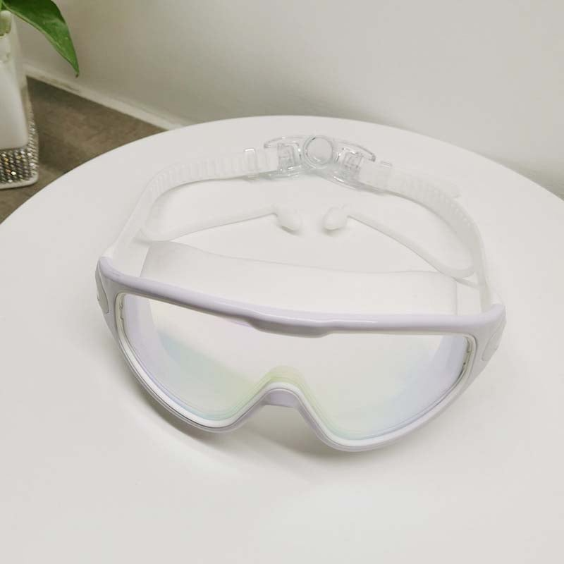 Schwimmbrille mit Weitsichtgläsern – beschlagfrei, mit UV-Schutz – Bild 11