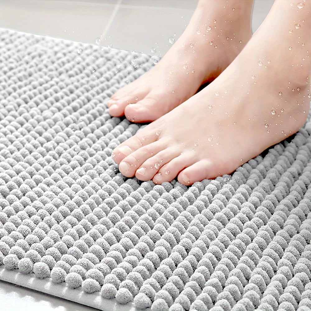 Eck-Badematte in L-Form – rutschfest, für Dusche und Ecke – Bild 3