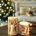 Giessform mit Weihnachtsmotiven – Kerzen selbst giessen – Bild 1