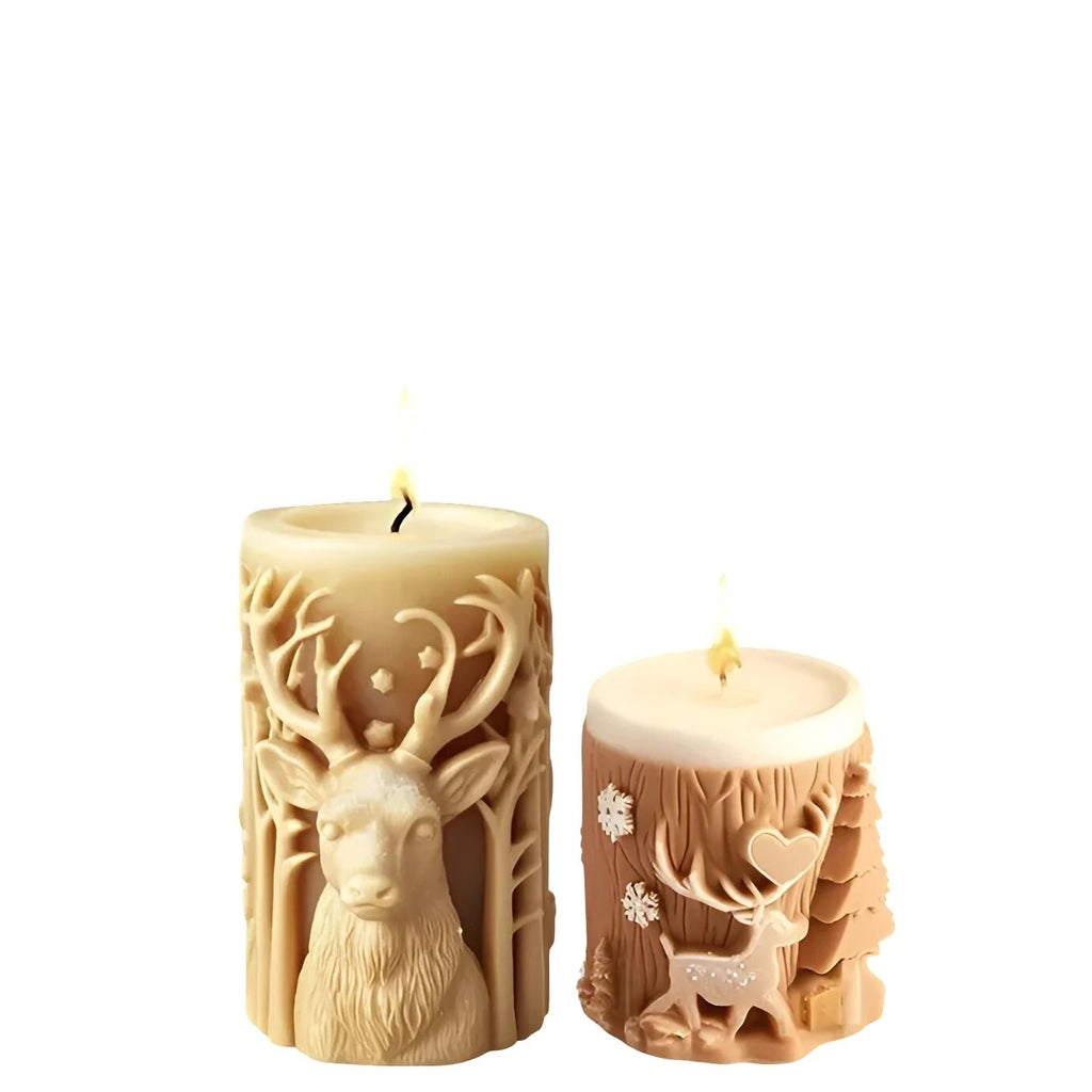 Giessform mit Weihnachtsmotiven – Kerzen selbst giessen – Bild 2