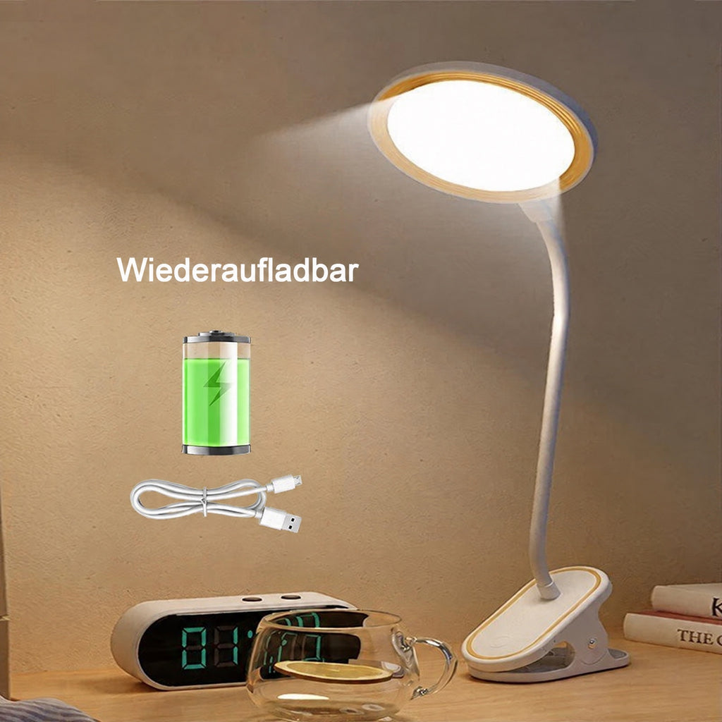 Kabellose Tischlampe mit Akku – neutralweisses Licht