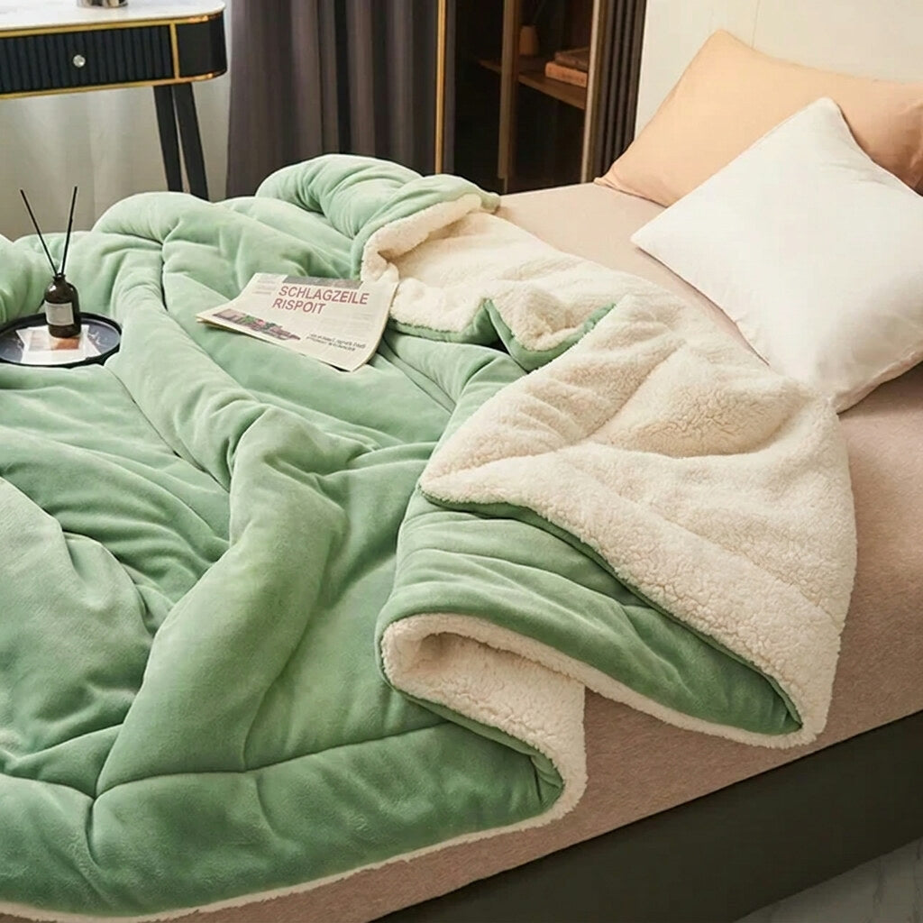 Kuscheldecke – warme Fleecedecke aus Flanell