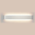 LED-Wandleuchte als Linie Weiss