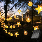Lichterdraht Solar – warmweiss oder farbig – Bild 1