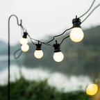 Lichterkette Garten – LED-Birnen, ganzjährig wasserdicht – Bild 4