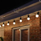 Lichterkette Garten – LED-Birnen, ganzjährig wasserdicht – Bild 5