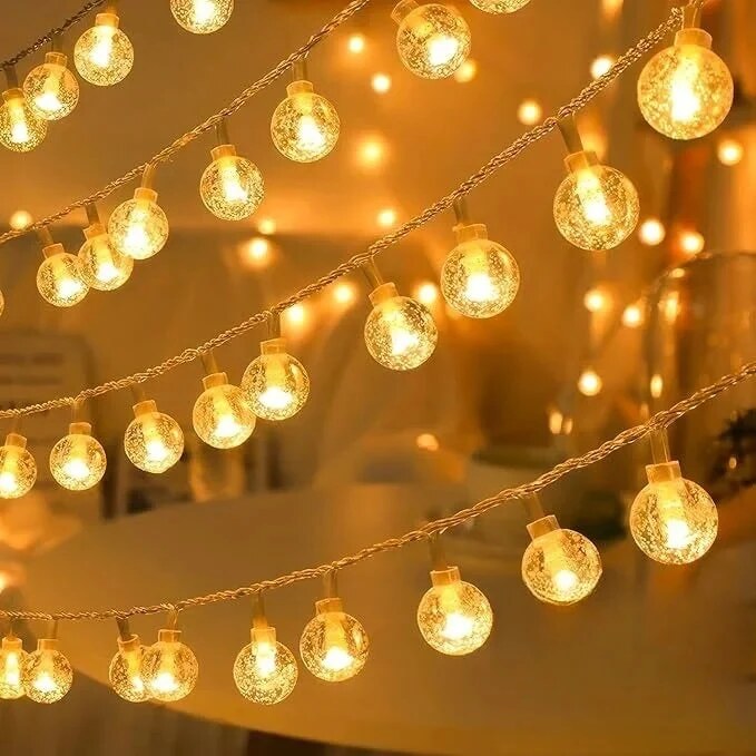 Lichterkette in drei Grössen – warmweiss, blau, mehrfarbig – Bild 2
