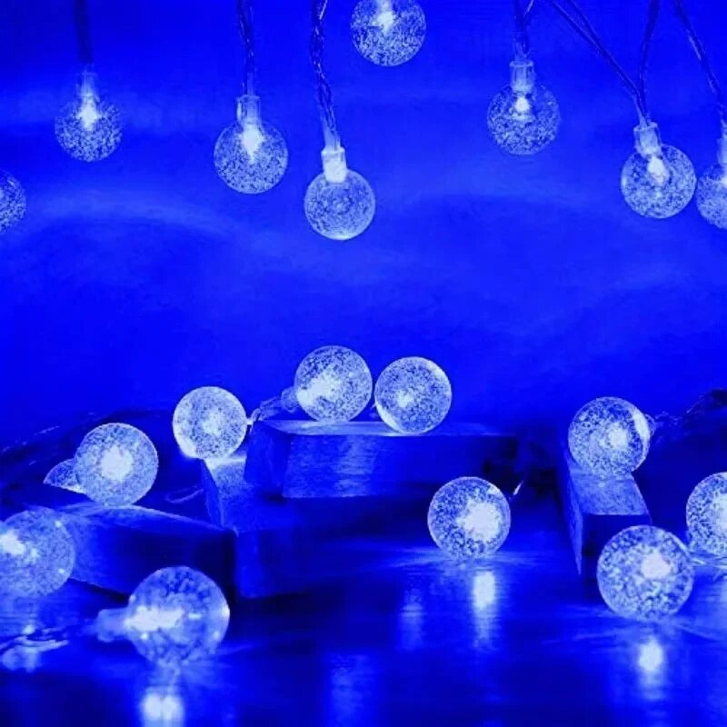 Lichterkette in drei Grössen – warmweiss, blau, mehrfarbig – Bild 4