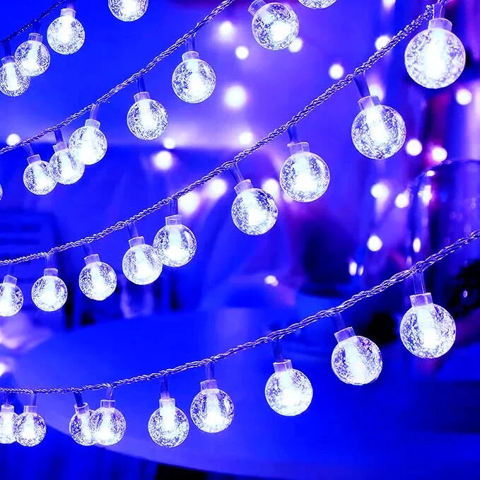 Lichterkette in drei Grössen – warmweiss, blau, mehrfarbig – Bild 5