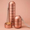 Medikamentenbox – Aluminium mit Silikondichtung