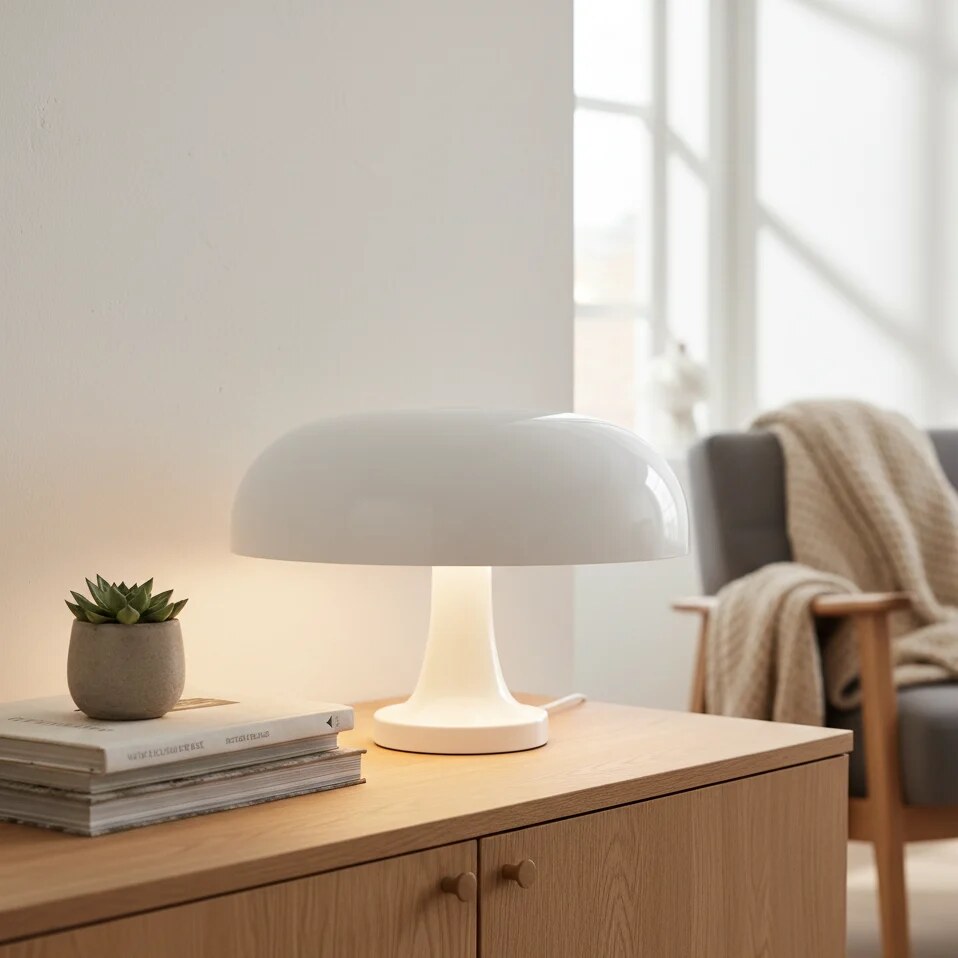 Nachttischlampe – dimmbar, mit drei Lichtmodi