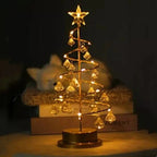 Nachttischlampe – Weihnachtsbaumform aus Kristall – Bild 8