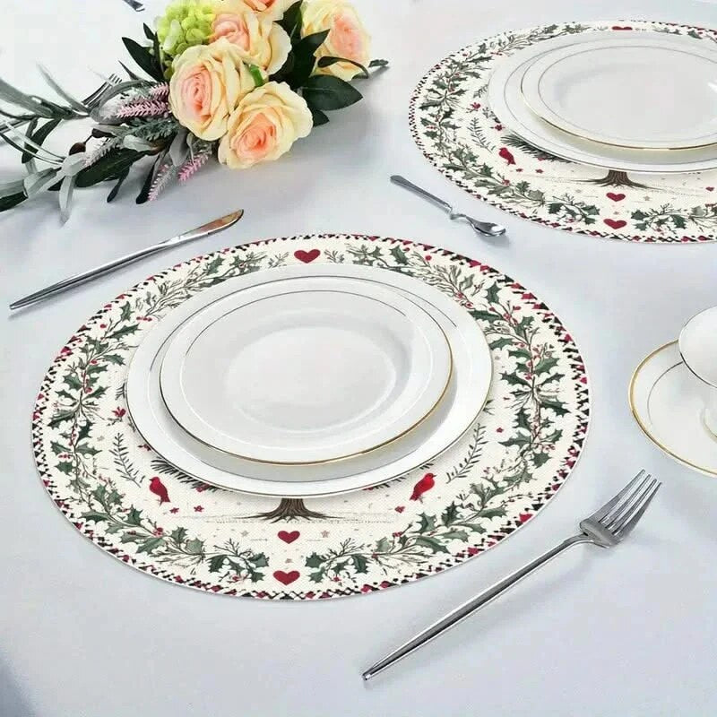 Stofftischsets – Weihnachtsmotiv, abwaschbar – Bild 1