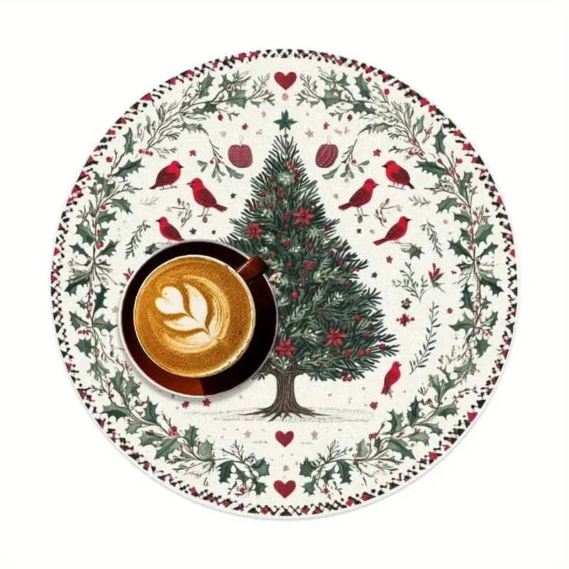 Stofftischsets – Weihnachtsmotiv, abwaschbar – Bild 2