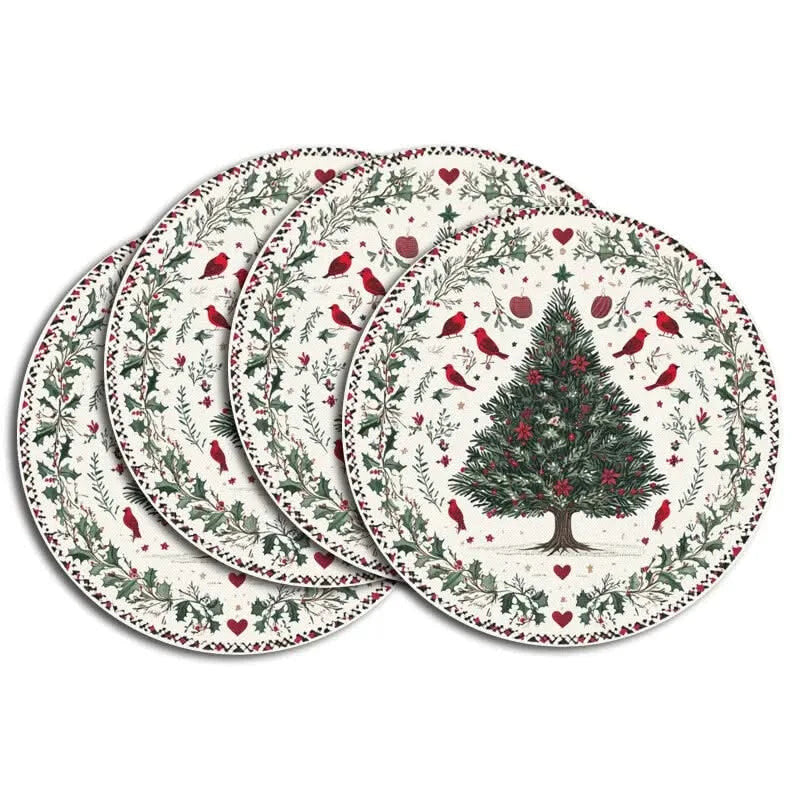 Stofftischsets – Weihnachtsmotiv, abwaschbar – Bild 3