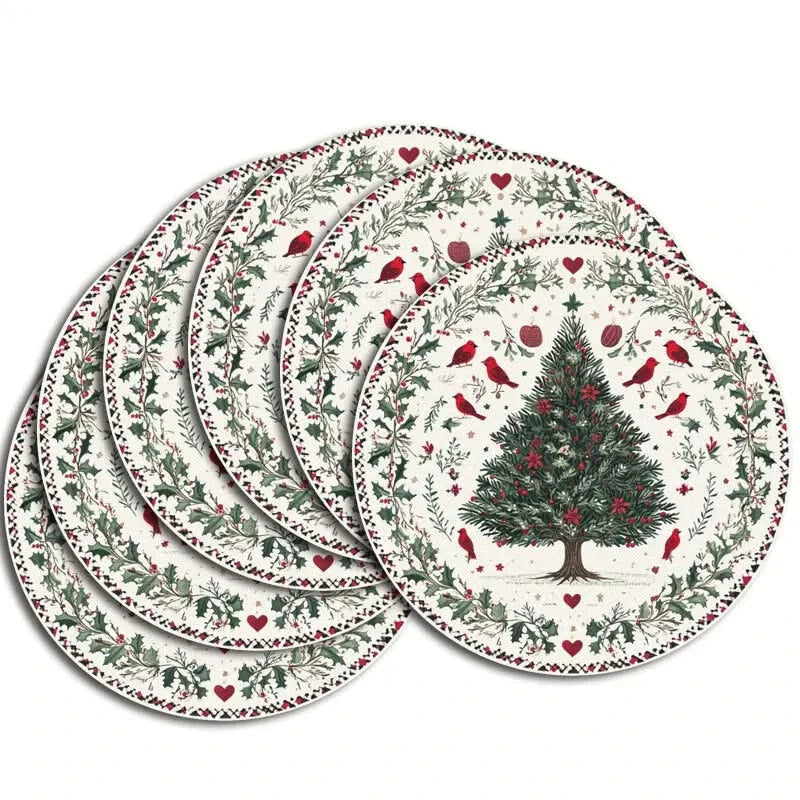Stofftischsets – Weihnachtsmotiv, abwaschbar – Bild 4