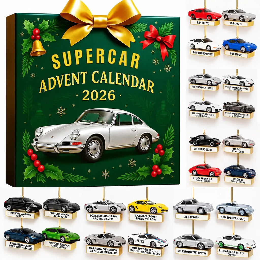 Supercar-Adventskalender – 24 Miniaturmodelle