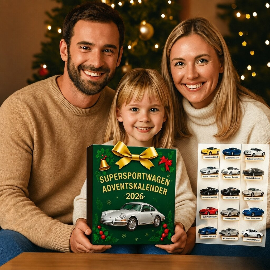 Supercar-Adventskalender – 24 Miniaturmodelle
