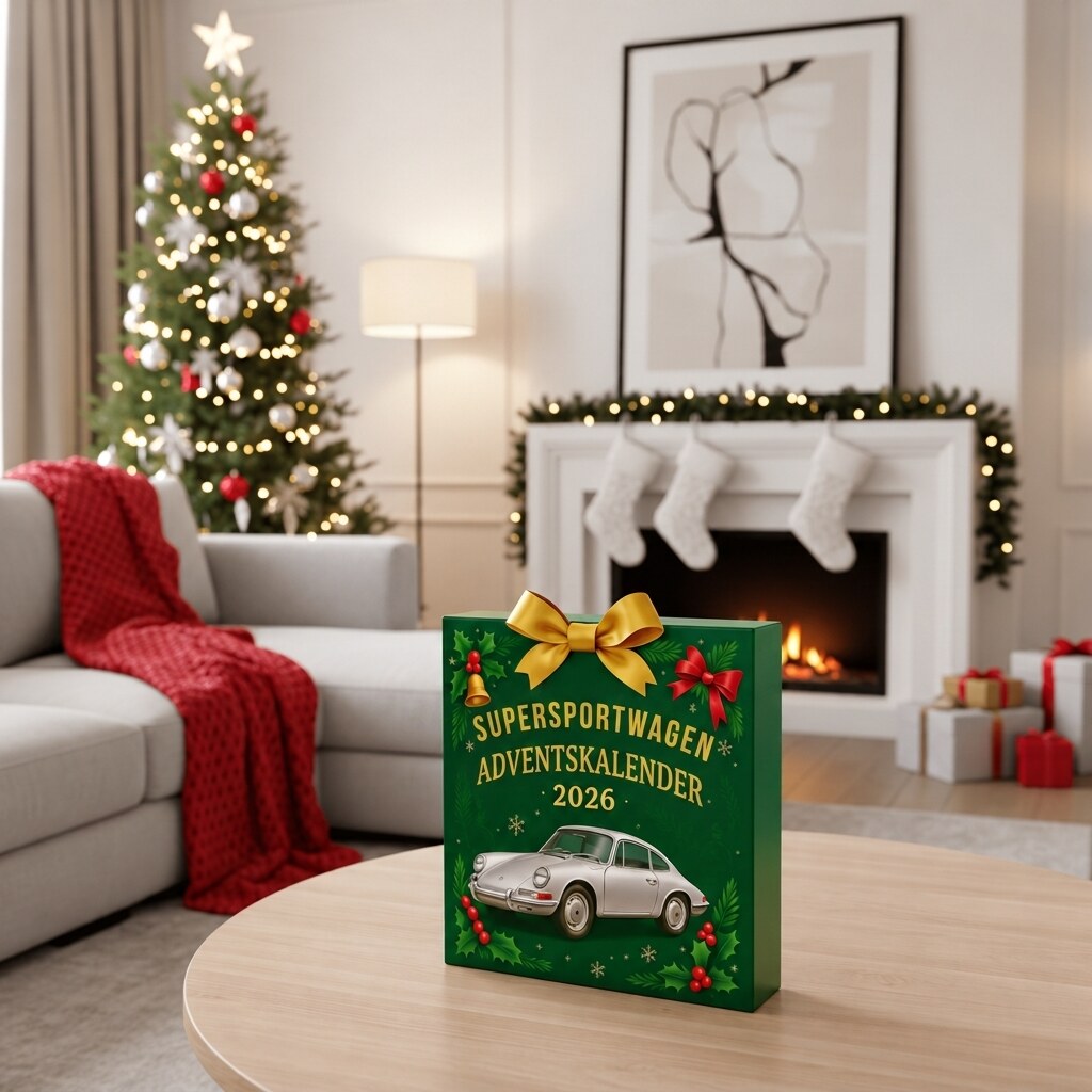 Supercar-Adventskalender – 24 Miniaturmodelle