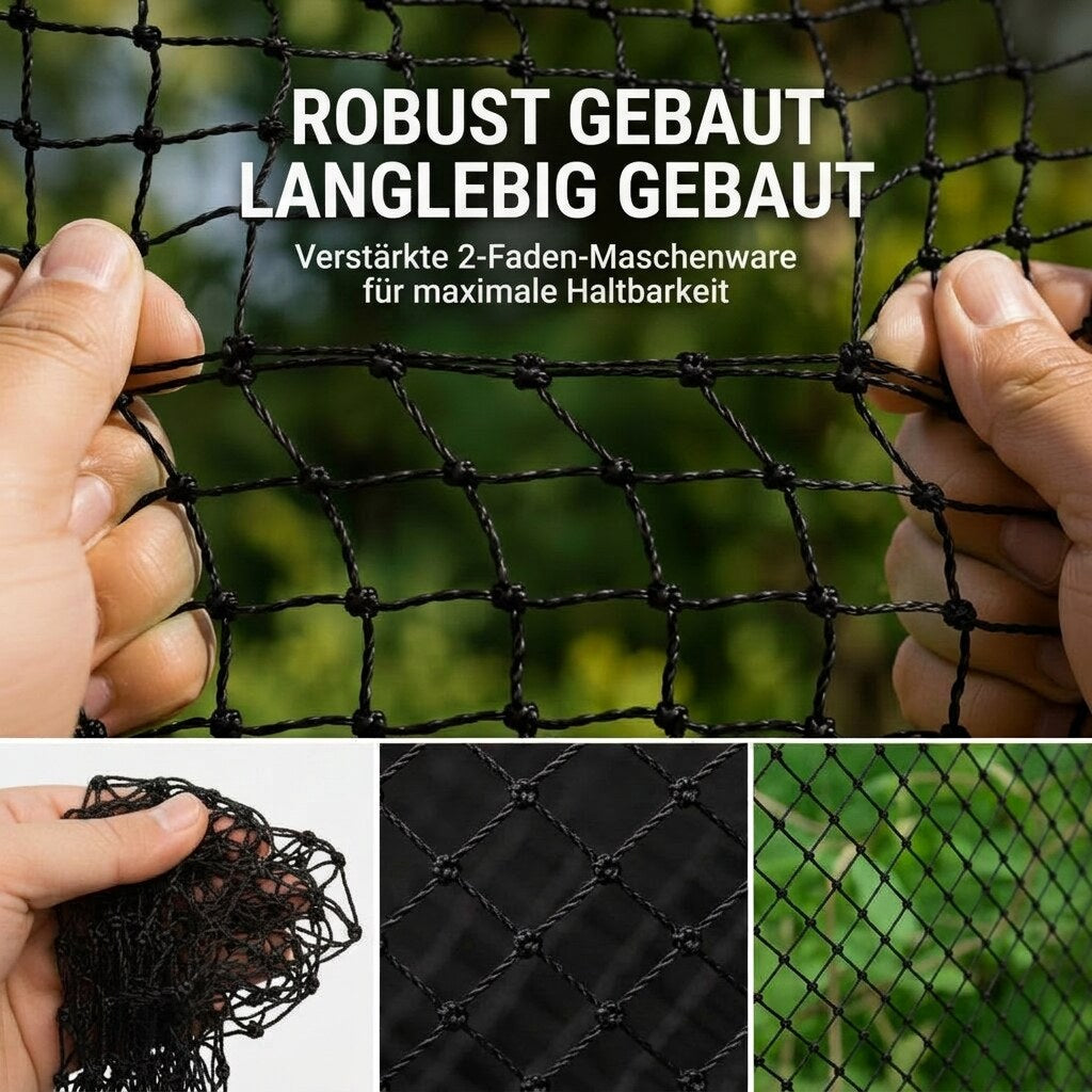 Vogelschutznet – stabil, leicht, vielseitig