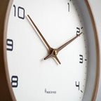Wanduhr – Skandinavisch, Holz, lautlose Bewegung